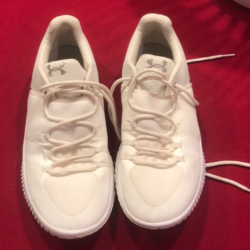 UA white sneaker